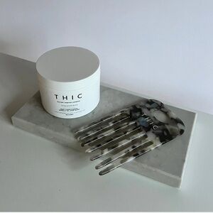 THIC Wide Tooth Comb- Quartz